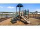 Community playground featuring a slide and multiple climbing areas at 739 Harrison Mill St., Myrtle Beach, SC 29579