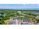 Expansive aerial view showcases the resort, city skyline, and natural beauty of its coastal location at 8121 Amalfi Pl. # 7-604, Myrtle Beach, SC 29572