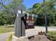 Elegant Waters Edge community sign amidst lush landscaping at 1009 Oak Marsh Ln., North Myrtle Beach, SC 29582