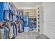 Spacious walk-in closet features ample shelving and hanging space for organized storage at 1009 Oak Marsh Ln., North Myrtle Beach, SC 29582