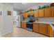 Efficient kitchen with stainless steel appliances and plenty of cabinet space at 112 Olde Towne Way # 5, Myrtle Beach, SC 29588