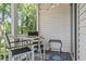 Relaxing balcony with outdoor furniture, ideal for enjoying the scenery at 1290 River Oaks Dr. # 7H, Myrtle Beach, SC 29579