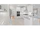 Modern kitchen featuring white cabinets, granite countertops, and stainless steel appliances at 1533 Murrells Landing Rd., Conway, SC 29526