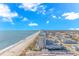 Coastal scene showcasing the beautiful beachfront and landscape of the neighborhood at 1605 S Ocean Blvd. # 1909, Myrtle Beach, SC 29577
