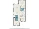 Detailed floor plan showcasing the layout of the home, including bedrooms, living areas, and bathrooms at 189 Ella Kinley Circle # 201, Myrtle Beach, SC 29588