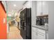 Well-equipped kitchen featuring stainless steel appliances, granite countertops, and white cabinetry at 2016 Willow Run Dr. # B, Little River, SC 29566