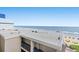 Relaxing ocean view from this resort balcony at 2301 S Ocean Blvd. # 621, Myrtle Beach, SC 29577