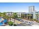 Ample parking in the well-maintained parking lot complete with palm trees at 2401 S Ocean Blvd. # 351, Myrtle Beach, SC 29577