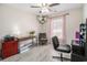 Bright bedroom featuring a large window, a comfortable chair, and a desk at 2521 Wise Rd., Conway, SC 29526