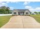 Charming single-story home featuring a well-manicured lawn, long driveway, and inviting front porch at 2521 Wise Rd., Conway, SC 29526