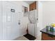Entryway featuring washer and dryer hookups at 2710 South Ocean Blvd. # 208, Myrtle Beach, SC 29577