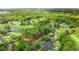 Aerial view of a golf course community with houses, a pond, and lush green surroundings at 2995 Woodberry Ct., Little River, SC 29566