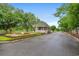 Charming neighborhood entrance with manicured landscaping, a security gate, and an American flag at 2995 Woodberry Ct., Little River, SC 29566