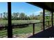 Back porch with a view of reeds and a blue sky at 329 Kauffman St., Georgetown, SC 29440