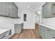 Efficient laundry room with washer and dryer hookups, lots of storage, and hardwood floors at 441 Saint Julian Ln., Myrtle Beach, SC 29579