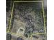 Aerial view showing property boundaries, homes, and dense tree coverage at 444 Davis Rd., Hemingway, SC 29554