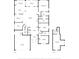 Detailed floorplan showcasing the layout of the home, including bedrooms, bathrooms, kitchen, and living spaces at 4803 Bucks Bluff Dr., North Myrtle Beach, SC 29582