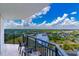 Balcony with views of city and lush greenery, offering a relaxing outdoor space at 504 N Ocean Blvd. # 1711, Myrtle Beach, SC 29577