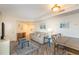 Bright living room with comfortable seating and dining area, showcasing a relaxed atmosphere at 504 N Ocean Blvd. # 1711, Myrtle Beach, SC 29577