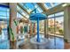 Indoor splash pad with an umbrella water feature and interactive water play elements at 5300 N Ocean Blvd. N # 1120, Myrtle Beach, SC 29577