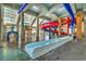 Indoor waterpark featuring colorful waterslides, tubes, and play areas for Gathering fun at 5300 N Ocean Blvd. N # 1120, Myrtle Beach, SC 29577