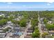 An aerial view of a coastal neighborhood with a pin indicating the property's location near the beach at 6001 - 1805 S Kings Hwy., Myrtle Beach, SC 29575