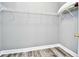 Walk-in closet with shelving and light gray paint at 6172 Catalina Dr. # 515, North Myrtle Beach, SC 29582