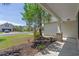 View of the house with well-maintained landscaping and inviting front entrance at 691 Sandberg St., Surfside Beach, SC 29575