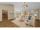 Tastefully decorated living room with hardwood floors, contemporary furniture, and plenty of natural light at 691 Sandberg St., Surfside Beach, SC 29575