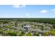 Beautiful aerial view of the community with mature trees and pond located at 696 Rambler Ct at 696 Rambler Ct., Myrtle Beach, SC 29588