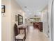 Inviting entryway featuring tile flooring, neutral paint, and seamless flow into the bright living area at 696 Rambler Ct., Myrtle Beach, SC 29588