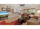 Comfortable living room with adjacent dining area and natural light at 696 Rambler Ct., Myrtle Beach, SC 29588