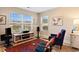 Sitting area with large windows, natural light and modern furniture at 696 Rambler Ct., Myrtle Beach, SC 29588