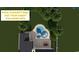 Concept image of a backyard pool with a spa, deck, and seating area at 8 Martinique Dr., Myrtle Beach, SC 29572