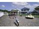 Community playground with a variety of equipment, providing a fun and safe space for children to play at 901 Southwind Ct., Garden City Beach, SC 29576