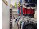 Efficient closet with built-in shelving and ample hanging space for organized storage at 1053 Williston Loop # 1053, Murrells Inlet, SC 29576