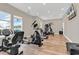 Community gym featuring modern exercise equipment and a mounted TV, providing a convenient fitness space at 1124 Valetto Loop, Myrtle Beach, SC 29579