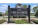 Welcome to The Orchards, a D.R. Horton community, displayed on an attractive sign at 1196 Harvester Circle # 1196, Myrtle Beach, SC 29579
