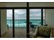 Balcony view featuring a seating area and an ocean view at 1903 S Ocean Blvd. S # 808, North Myrtle Beach, SC 29582