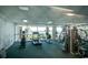 Well-equipped fitness center with ocean views, promoting a healthy and active lifestyle at 1903 S Ocean Blvd. S # 808, North Myrtle Beach, SC 29582