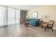 Bright and airy living room with elegant curtains and comfortable seating, perfect for relaxing at 201 S Ocean Blvd. # 1112, Myrtle Beach, SC 29577