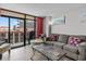 Inviting living room with balcony access, offering a picturesque view and blending indoor and outdoor living at 202 74Th Ave. N # 2547/2548, Myrtle Beach, SC 29572