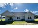 The backyard offers a nice patio, grill and plenty of space for outdoor entertainment at 206 N Levee Dr., Georgetown, SC 29440