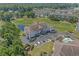 Expansive aerial shot of the condo, featuring golf course views and proximity to a pond and pool at 2241 Waterview Dr. # 537, North Myrtle Beach, SC 29582