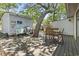 This backyard features a deck, shed and mature trees offering plenty of shade at 2425 Park St., North Myrtle Beach, SC 29582