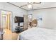 This bedroom provides plenty of space, with an adjacent bathroom and walk-in closet at 2425 Park St., North Myrtle Beach, SC 29582