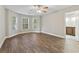 Spacious bedroom with luxury vinyl plank flooring and plenty of natural light at 2712 Austin Ave., Conway, SC 29527