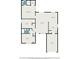Detailed floor plan showcasing layout of bedrooms, living areas, and garage dimensions at 2768 Temperance Dr., Myrtle Beach, SC 29577