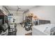 Organized garage featuring laundry area and ample space for storage and hobbies at 2768 Temperance Dr., Myrtle Beach, SC 29577