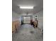 Clean and well lit two car garage with automatic opener and storage at 3805 Mayfield Dr., Conway, SC 29526
